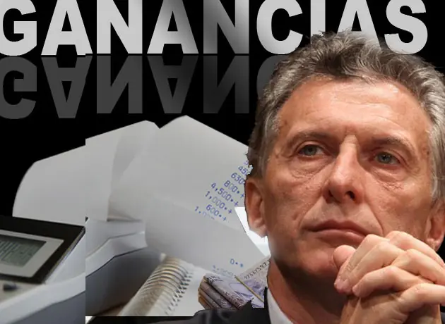 impuesto ganancia - macri nos mintio