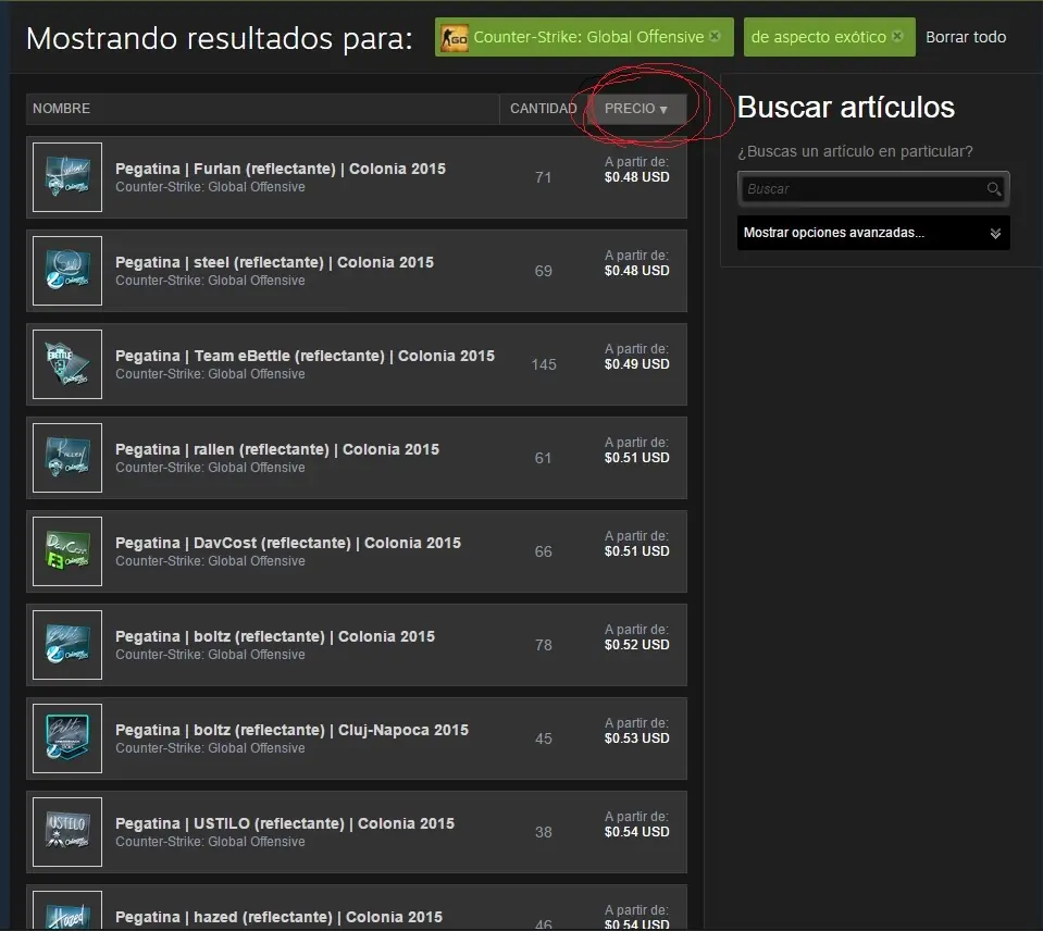 dolares