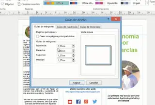 Impresión del tríptico y sus resultados