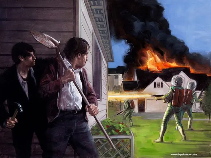 Las atormentadas ilustraciones de David Palumbo
