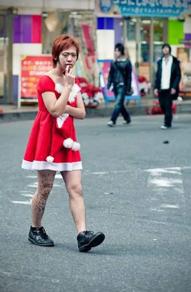 Solo en Japon vemos esto