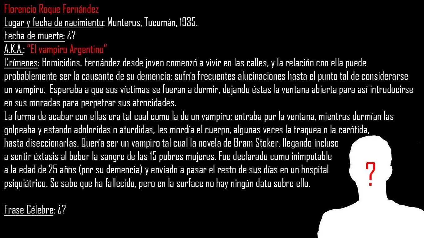 los peores asesinos en argentina