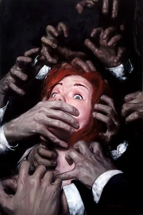 Las atormentadas ilustraciones de David Palumbo