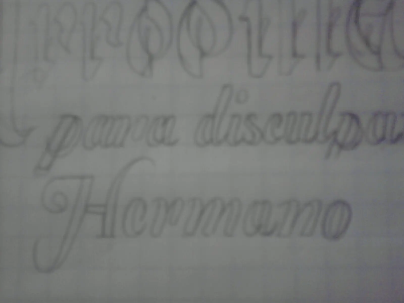 caligrafia
