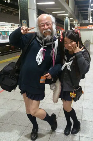 Solo en Japon vemos esto