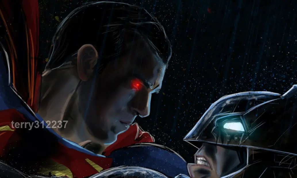 Mi dibujo de Batman V Superman: Dawn of Justice