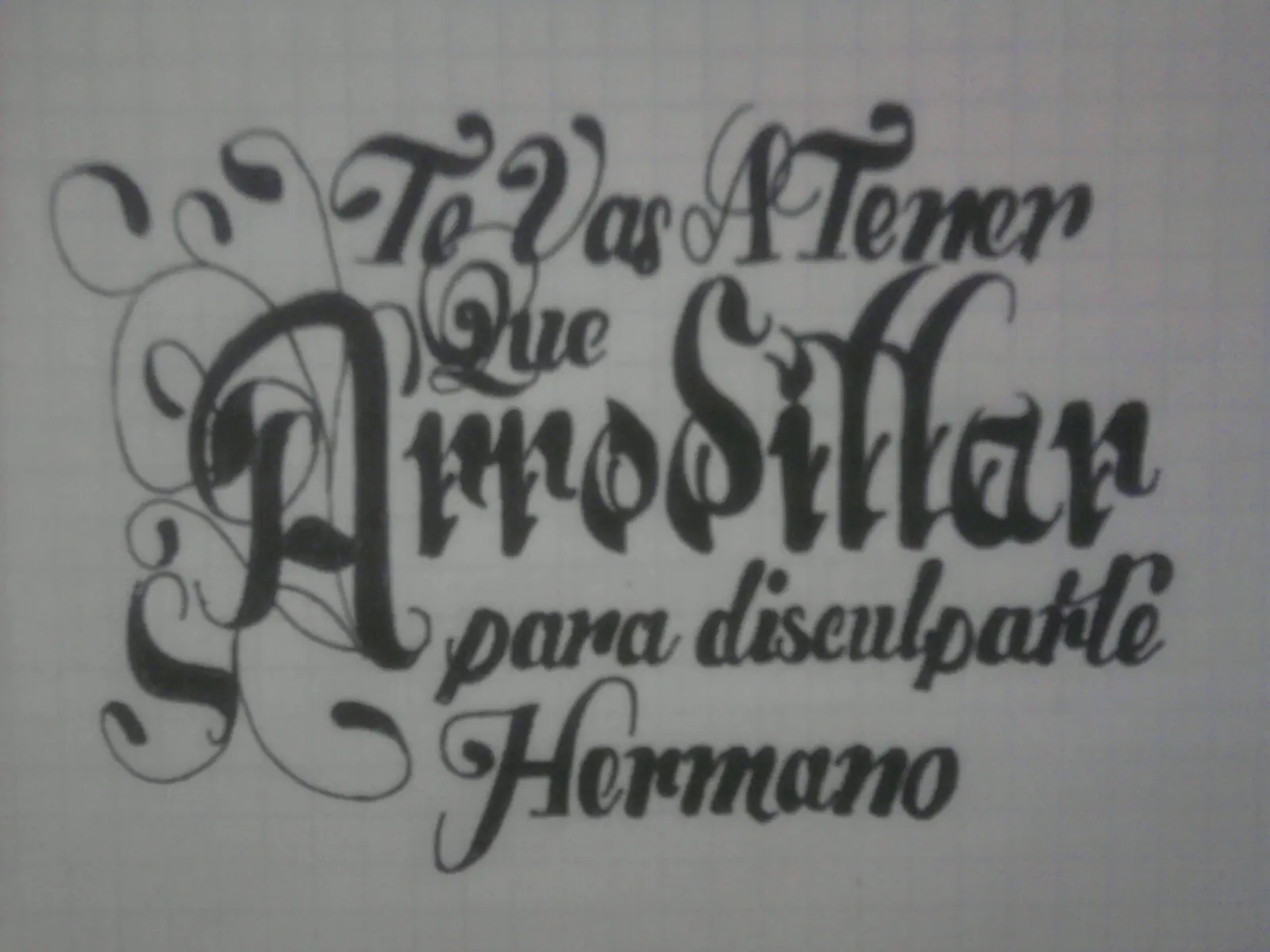 caligrafia