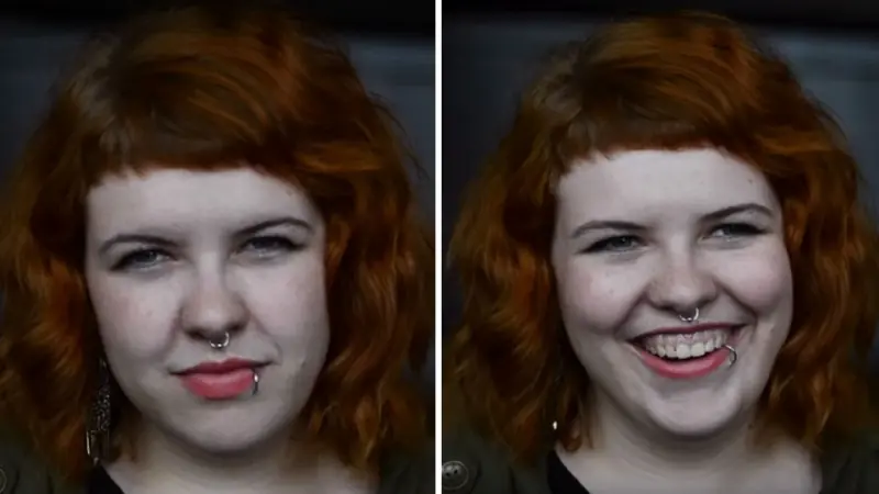 Reacción cuando te dicen algo bonito