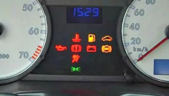 ¿Sabés qué significan los símbolos en el tablero del auto?