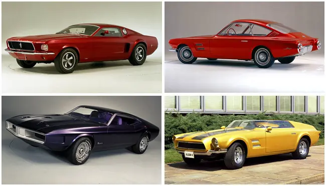 Los prototipos de Ford Mustang que nunca llegaron