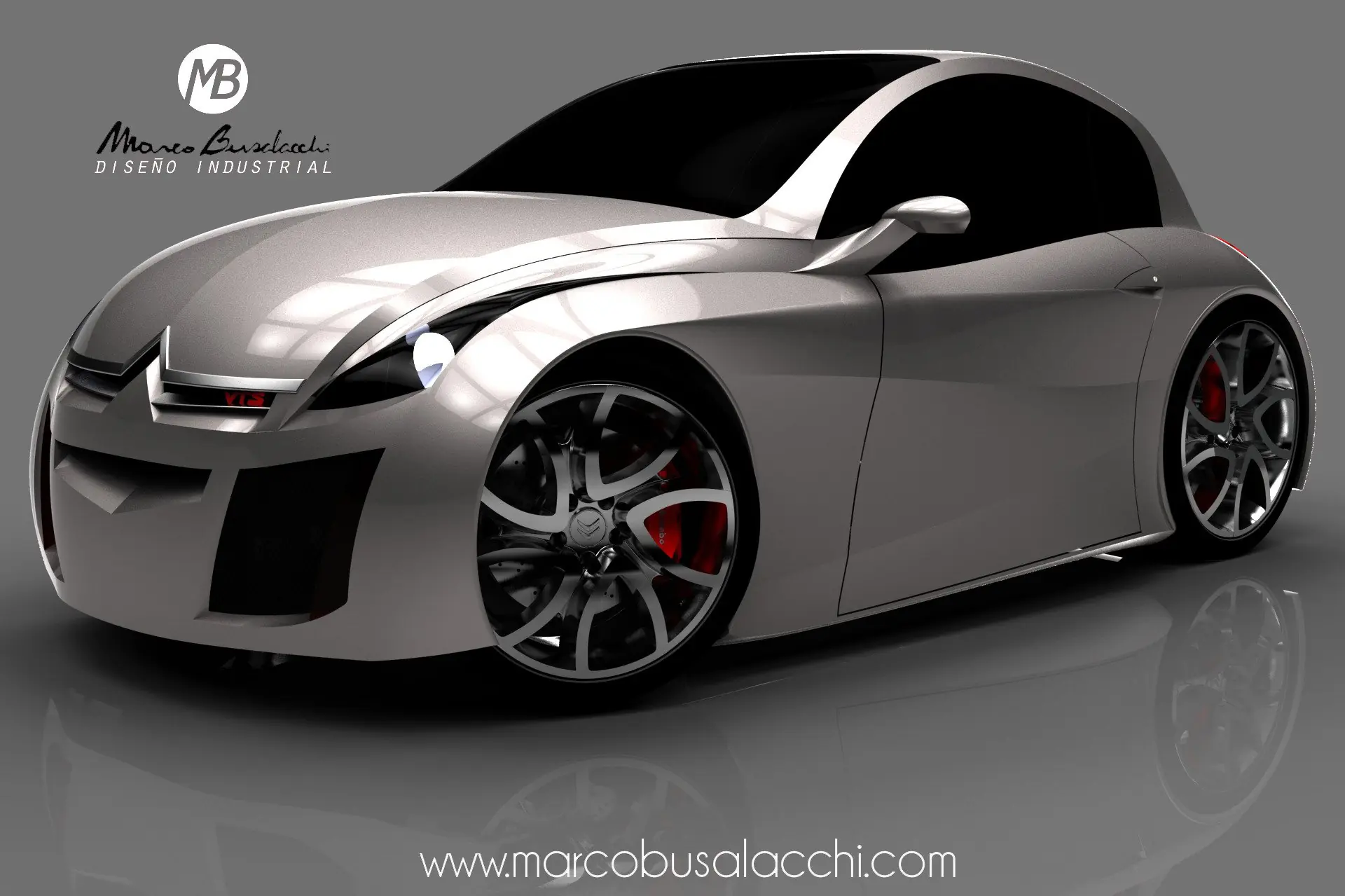 Concept Citroen 3cv VTS.