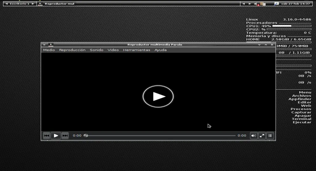 Distro Debian GNU/Linux con Fluxbox (3)