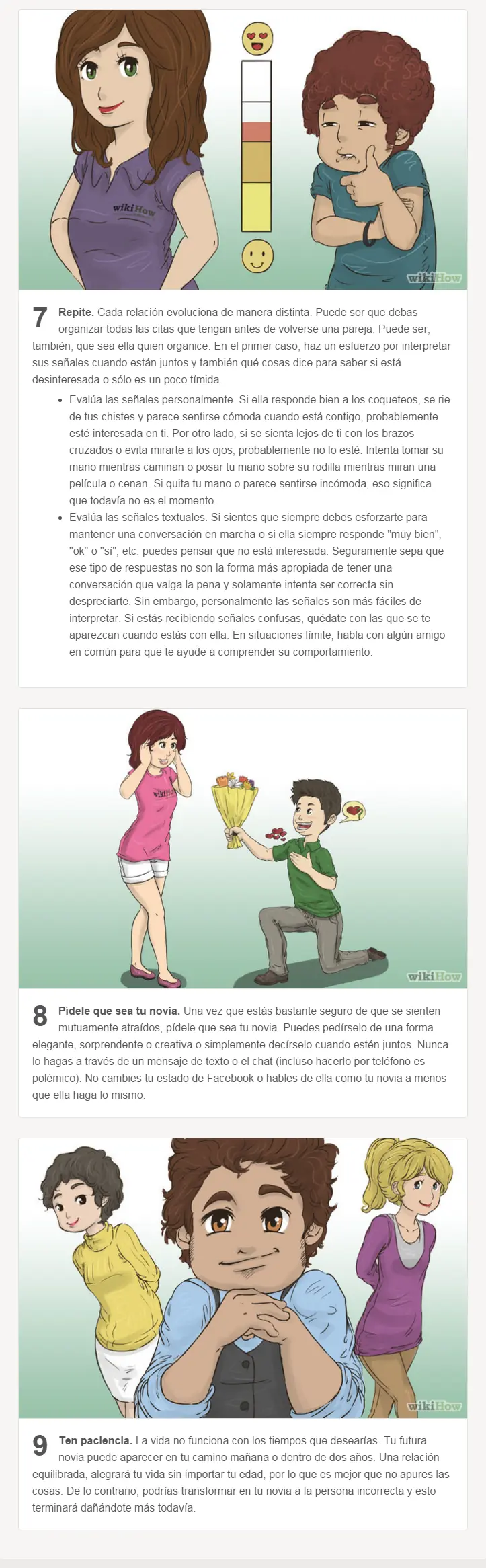 como tener novia