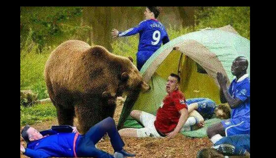 Los memes de la caída teatral de Louis Van Gaal