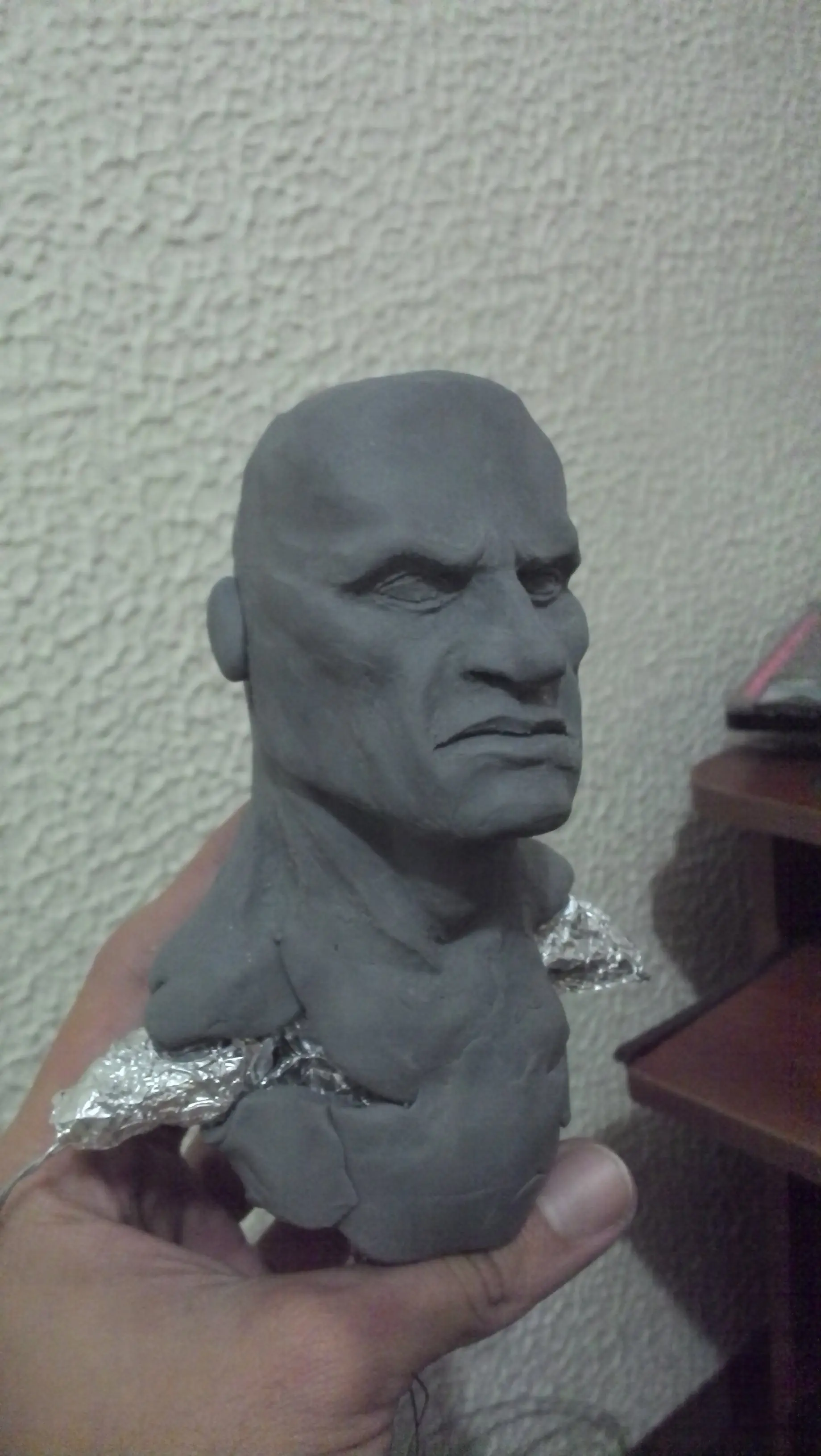 Escultura de soldado espartano s v. a.c.