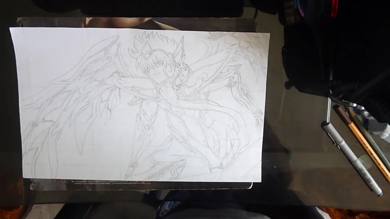 Dibujo de Seiya caballero dorado