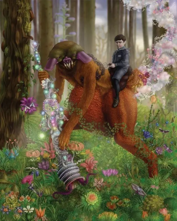 Emile Morel Ilustraciones Surrealistas Digitales