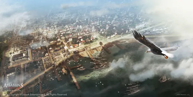 El arte de de la saga Assassins Creed