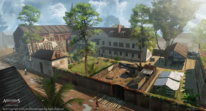 El arte de de la saga Assassins Creed
