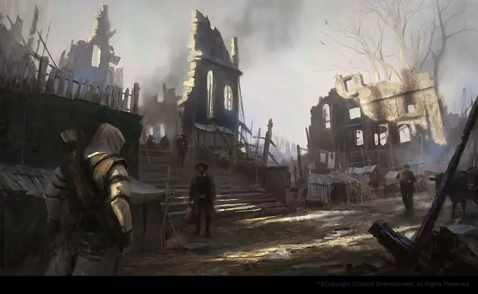 El arte de de la saga Assassins Creed