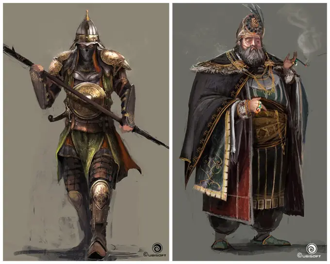 El arte de de la saga Assassins Creed