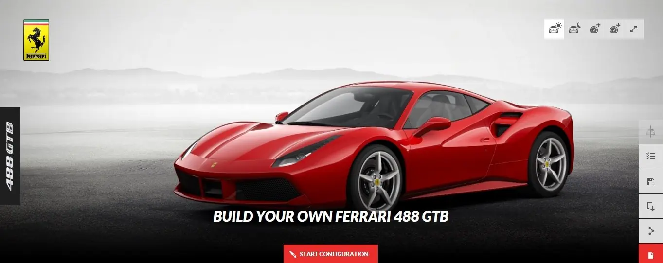 Construye tu propia Ferrari 488 GTB