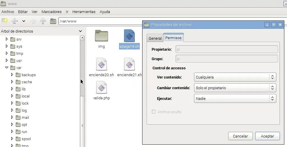 Control GPIO para Raspberry Pi 2 B+