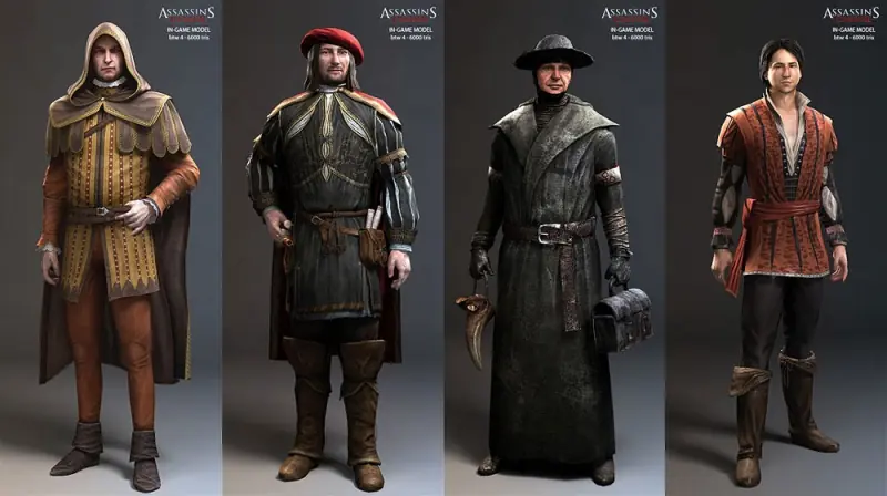 El arte de de la saga Assassins Creed
