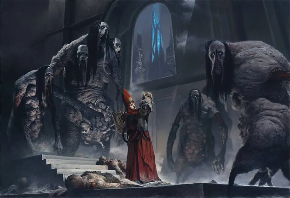 Vikingos, gigantes y deidades ilustradas de Adrian Smith