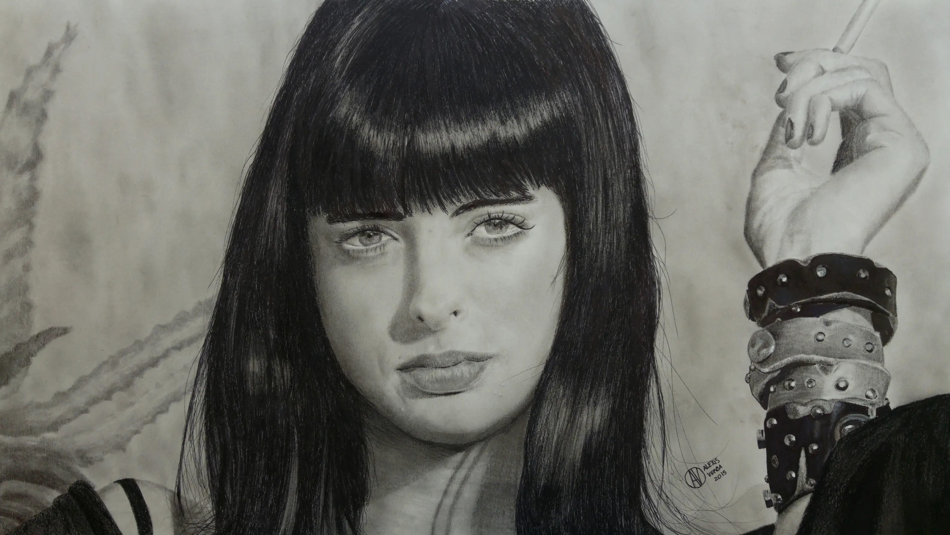 Dibujo realista? Breaking Bad - Jane Margolis Dibujo realista? Breaking Bad - Jane Margolis