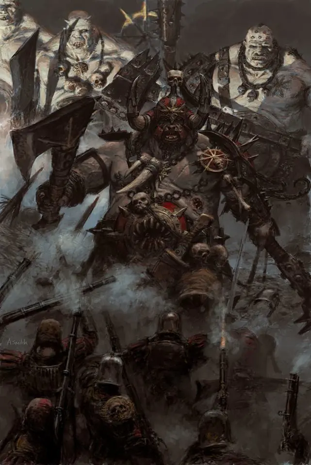 Vikingos, gigantes y deidades ilustradas de Adrian Smith