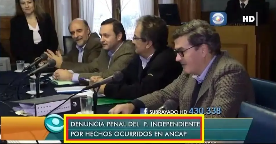 Uruguay - Si! denuncia penal contra el fa por ancap