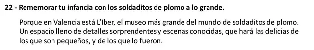 Si vienes a Valencia