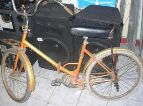 Reciclado de bicicleta plegable rodado 24