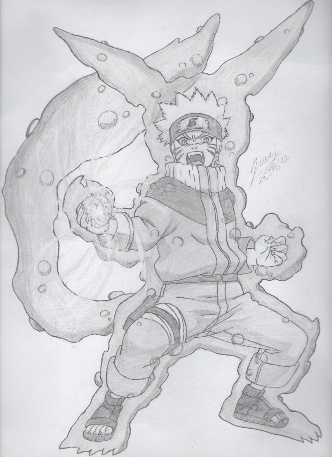 Naruto - Dibujo (locomixt1)