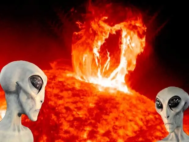 Los extraterrestres estan controlando el Sol