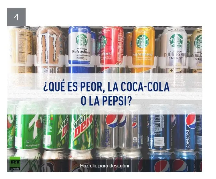 ¿Bebes gaseosas? esta info te importa