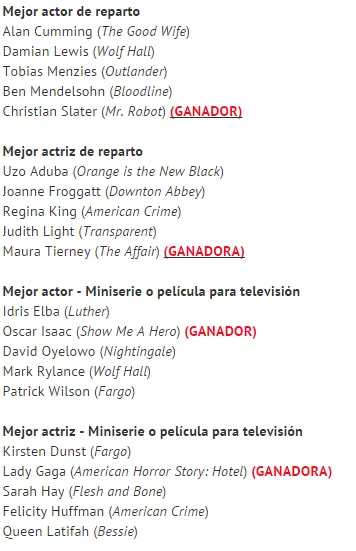 Los mejores memes y los ganadores de los Globos de Oro Los mejores memes y los ganadores de los Globos de Oro