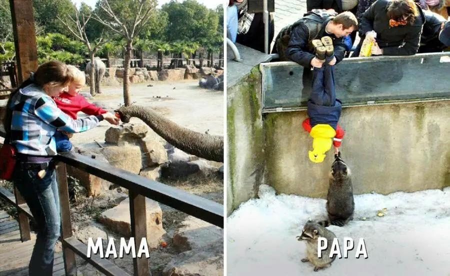9 Imágenes que describen cuando estas con PAPÁ y MAMÁ