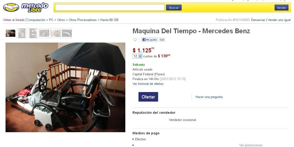 La maquina del tiempo de ML - El post q se merece.