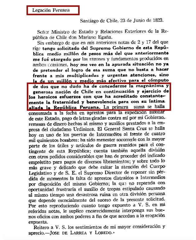 Relaciones ChilenaPeruana Antes de la GDP