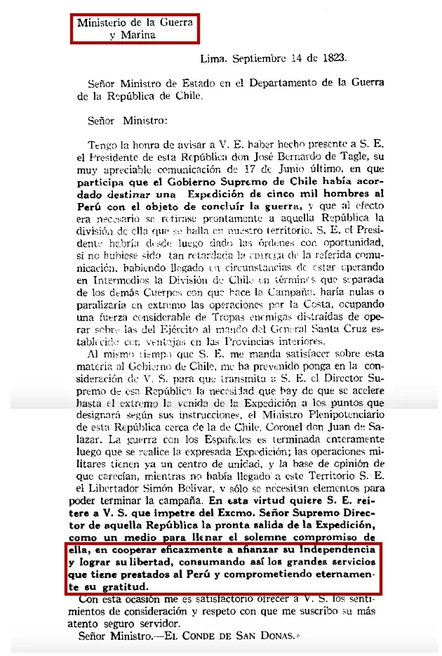 Expedicion libertadora del peru