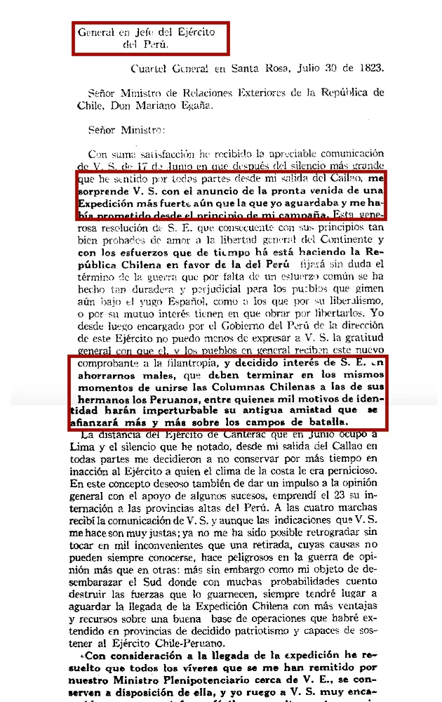 Relaciones Chilena-Peruana Antes de la GDP