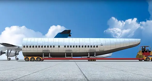 Esta cabina podría salvar vidas en un accidente de avión