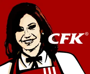 Me prepare alto pollo frito y lo stromue