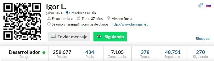 desarrollador desarrollador