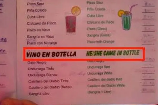 Éxito..! Cuando el traductor falla - Mega - Crap