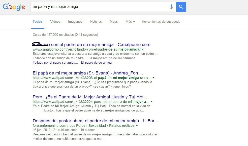 Como Google nos encamina a ver Porno - Impactante