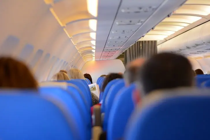de un avion