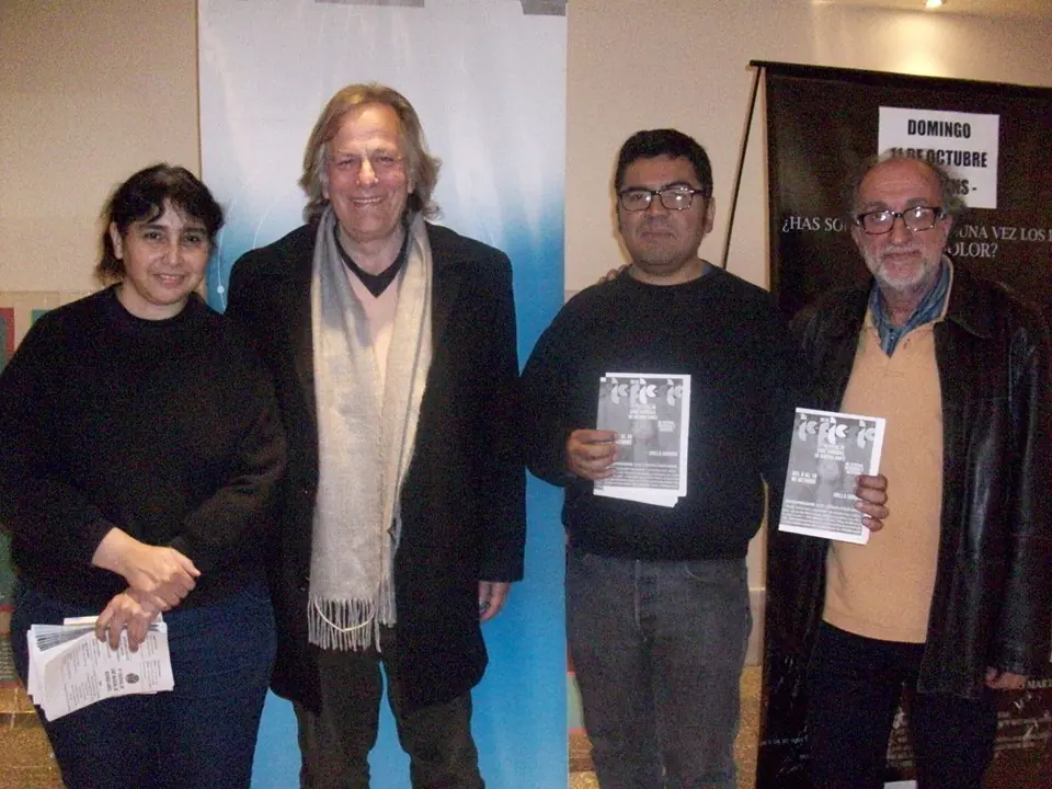 Rodolfo Garavagno en el Cine Gaumont.